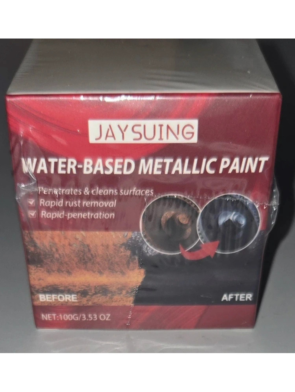 Water-Based Metallic Paint 3.53 oz